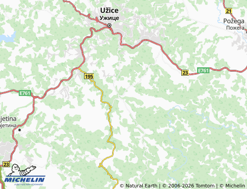 Mapa MICHELIN Drežnik - ViaMichelin