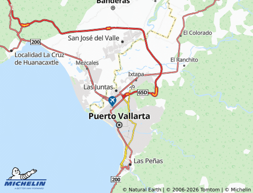 MICHELIN Los Médanos map - ViaMichelin