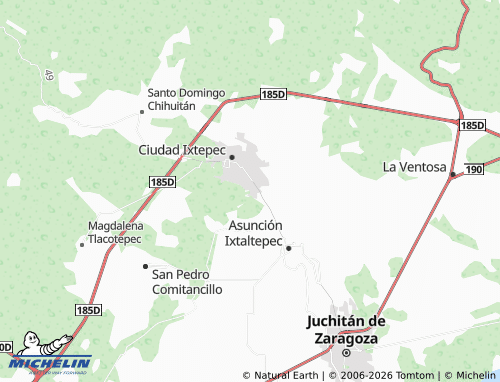 Mapa MICHELIN Los Laureles - ViaMichelin