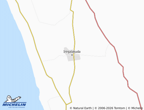 MICHELIN Irinjalakuda map - ViaMichelin