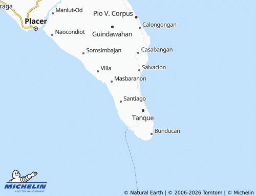 MICHELIN Labrador map - ViaMichelin