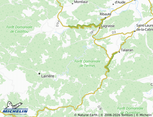 Mappa MICHELIN Saint-Martin-des-Puits - ViaMichelin