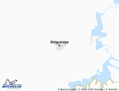 Mappa MICHELIN Dinguiraye - ViaMichelin
