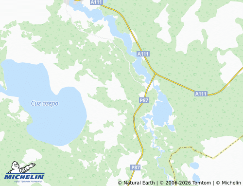 Carte MICHELIN Spitsino - ViaMichelin