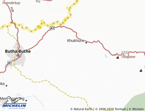MICHELIN Ha Katamelo map - ViaMichelin