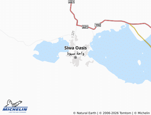Mapa MICHELIN Siwa Oasis - ViaMichelin