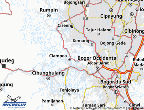 MICHELIN Ranca Bungur map - ViaMichelin