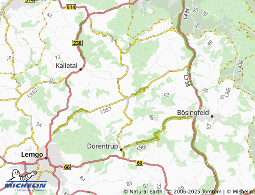 MICHELIN Lüdenhausen map - ViaMichelin