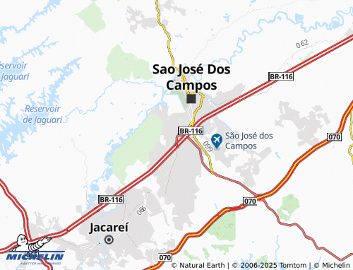 MICHELIN Centro Empresarial Taquari map - ViaMichelin