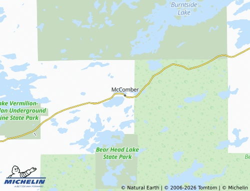 Kaart MICHELIN McComber - ViaMichelin
