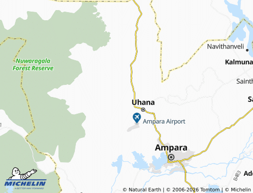 Mappa MICHELIN Kohombana - ViaMichelin