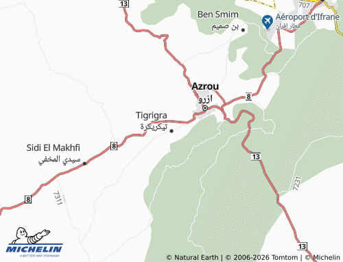 MICHELIN Teekreekrah map - ViaMichelin