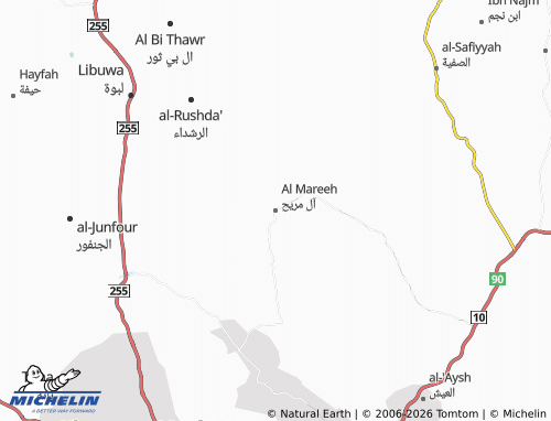 MICHELIN-Landkarte Al Mareeh - ViaMichelin