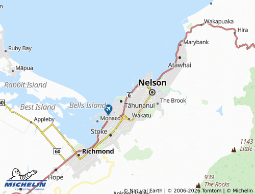 Mapa MICHELIN Moana - ViaMichelin
