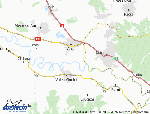 Mappa MICHELIN Someșeni - ViaMichelin