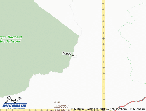 Mappa MICHELIN Nsoc - ViaMichelin