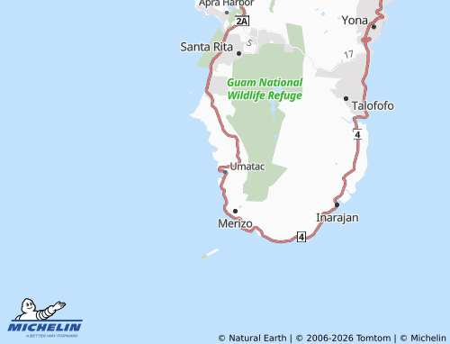 Mappa MICHELIN Umatac - ViaMichelin