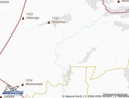 Mappa MICHELIN Ha-Nthabalala - ViaMichelin