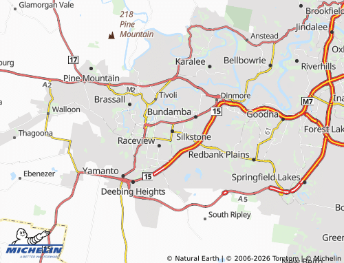 Mapa MICHELIN Silkstone - ViaMichelin