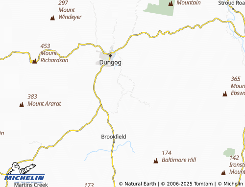 MICHELIN Alison map - ViaMichelin