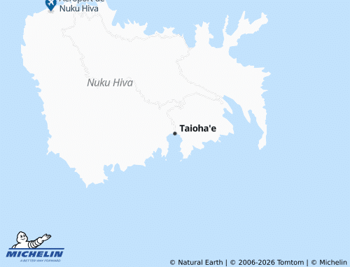 MICHELIN Taioha'e map - ViaMichelin