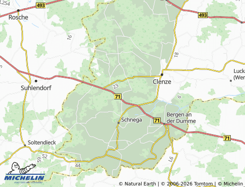 MICHELIN Winterweyhe map - ViaMichelin
