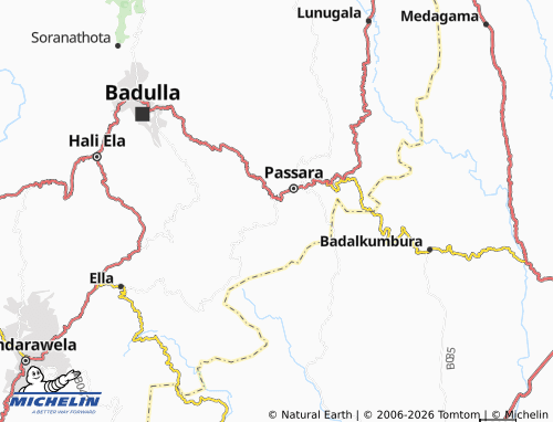 MICHELIN Puhulwatta map - ViaMichelin