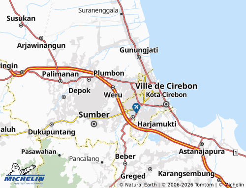 Carte MICHELIN Kedungdawa - ViaMichelin