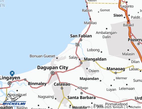 Mapa MICHELIN Bateng - ViaMichelin