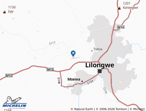 Mappa MICHELIN Zintimbira - ViaMichelin