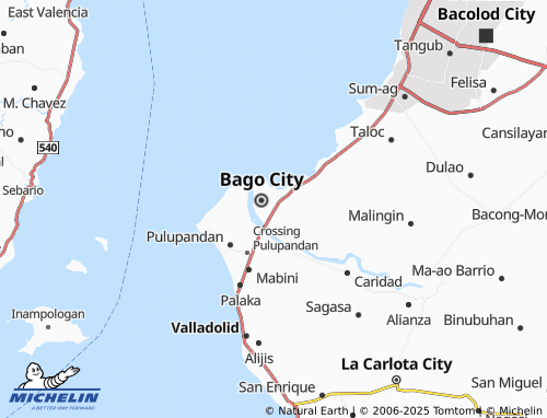 MICHELIN Balingasag map - ViaMichelin