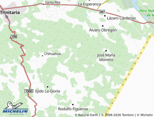 Mappa MICHELIN Centro - ViaMichelin