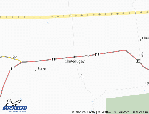 Mappa MICHELIN Chateaugay - ViaMichelin