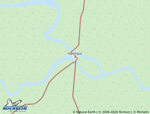 Mapa MICHELIN Hamirpur - ViaMichelin