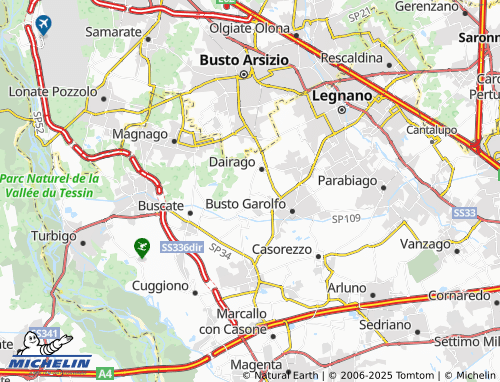 Mappa MICHELIN Olcella - ViaMichelin