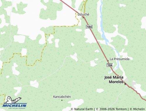 MICHELIN San Felipe 1 map - ViaMichelin