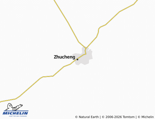 Mapa MICHELIN Zhucheng - ViaMichelin