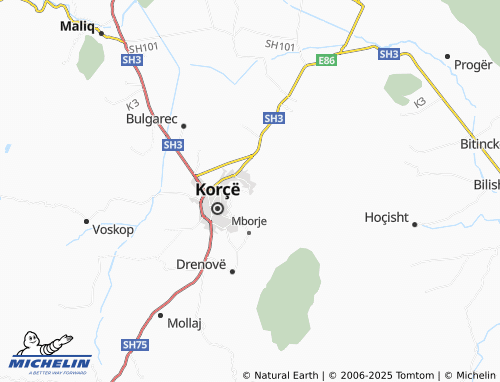 MICHELIN Barç map - ViaMichelin