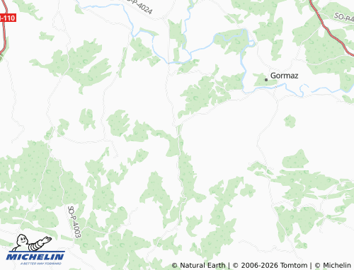 MICHELIN Fresno de Caracena map - ViaMichelin