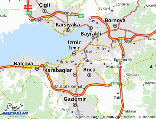 MICHELIN 1. Kadriye map - ViaMichelin