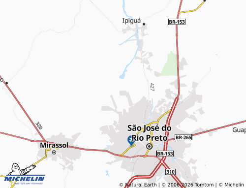 Mapa MICHELIN Parque Nova Esperança - ViaMichelin
