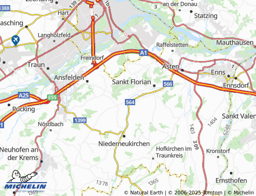 Kaart MICHELIN Enzing - ViaMichelin