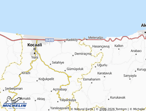 Mappa MICHELIN Demiraçma - ViaMichelin