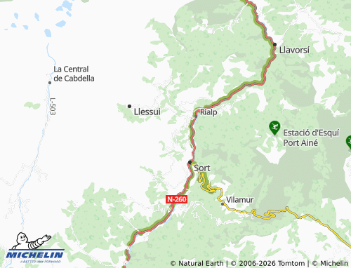 Kaart MICHELIN Olp - ViaMichelin