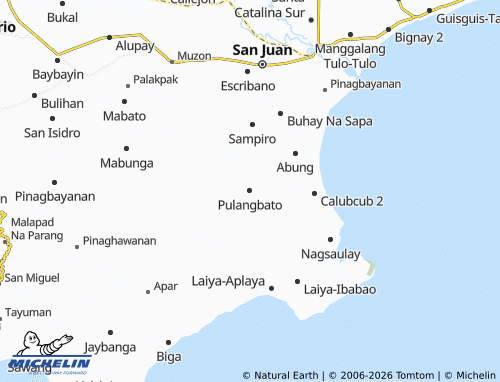 MICHELIN Pulangbato map - ViaMichelin