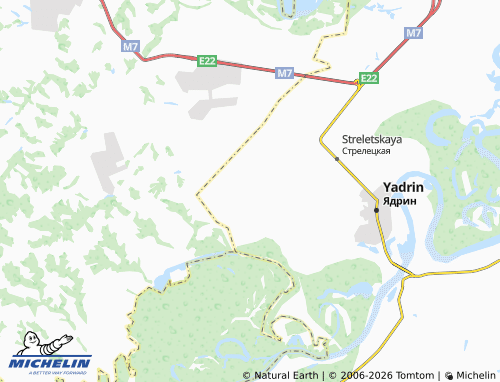 MICHELIN-Landkarte Polyanki - ViaMichelin