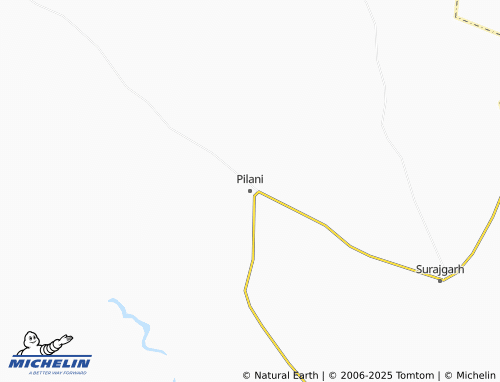 Carte MICHELIN Pilani - ViaMichelin