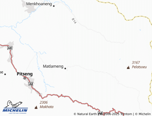 MICHELIN Ha Sekhonyana map - ViaMichelin