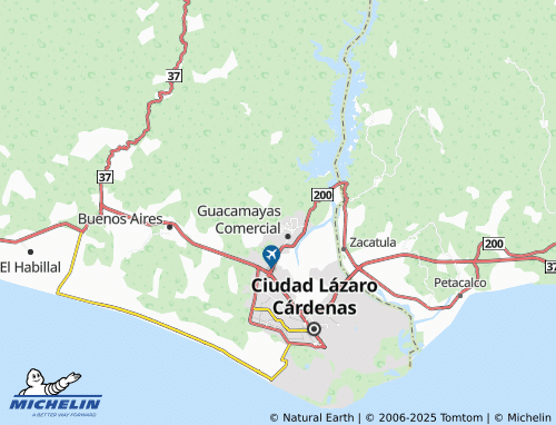 MICHELIN Las Flores Celestes Sector 7 map - ViaMichelin