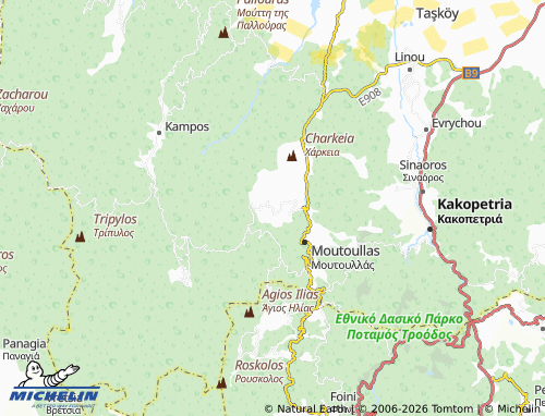 Mapa MICHELIN Gerakies - ViaMichelin